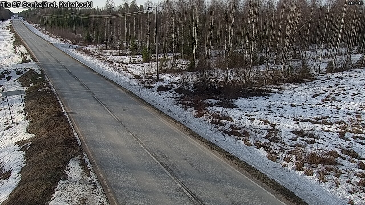 Kelikamerat Kuva Tie 87 Sonkajärvi, Koirako, Sonkajärvi, Pohjois-Savo