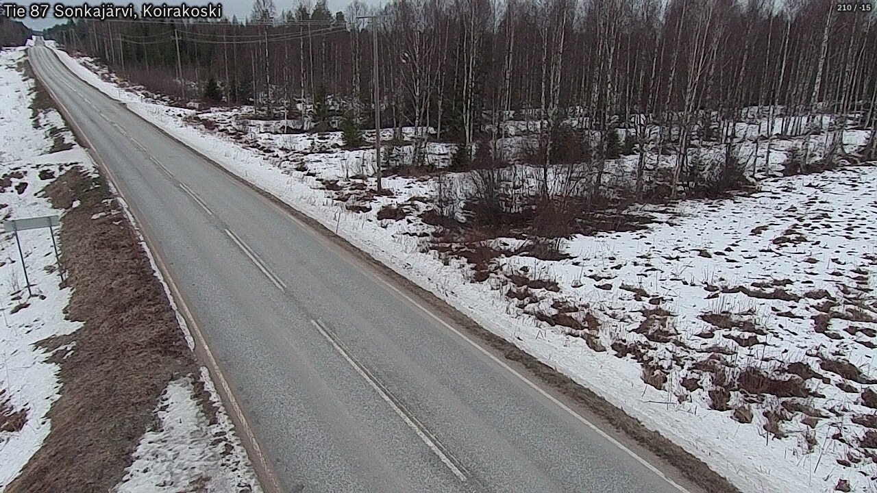 Kelikamerat Kuva Tie 87 Sonkajärvi, Koirako, Sonkajärvi, Pohjois-Savo