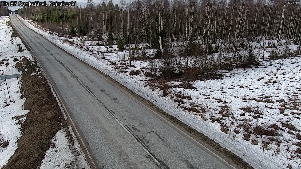 Kelikamerat Kuva Tie 87 Sonkajärvi, Koirako, Sonkajärvi, Pohjois-Savo
