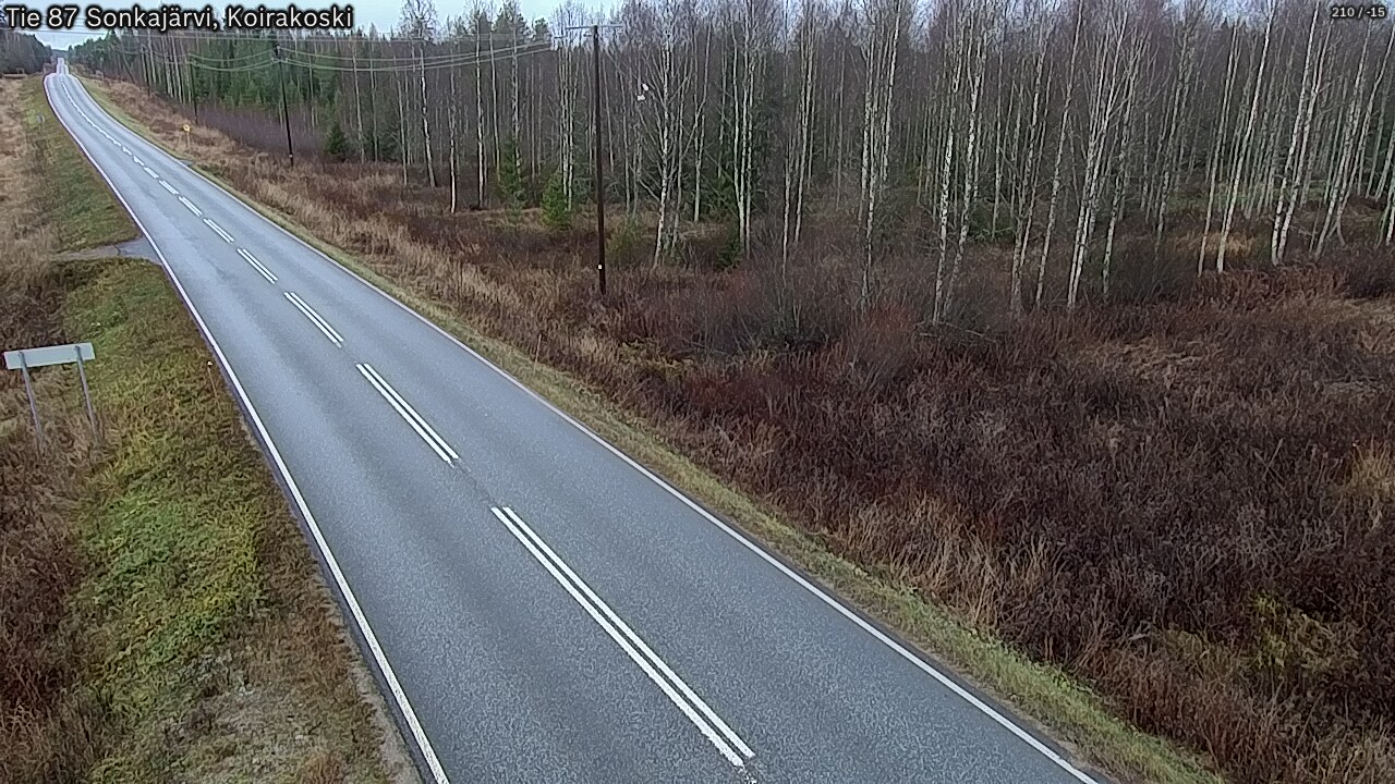 Kelikamerat Kuva Tie 87 Sonkajärvi, Koirako, Sonkajärvi, Pohjois-Savo