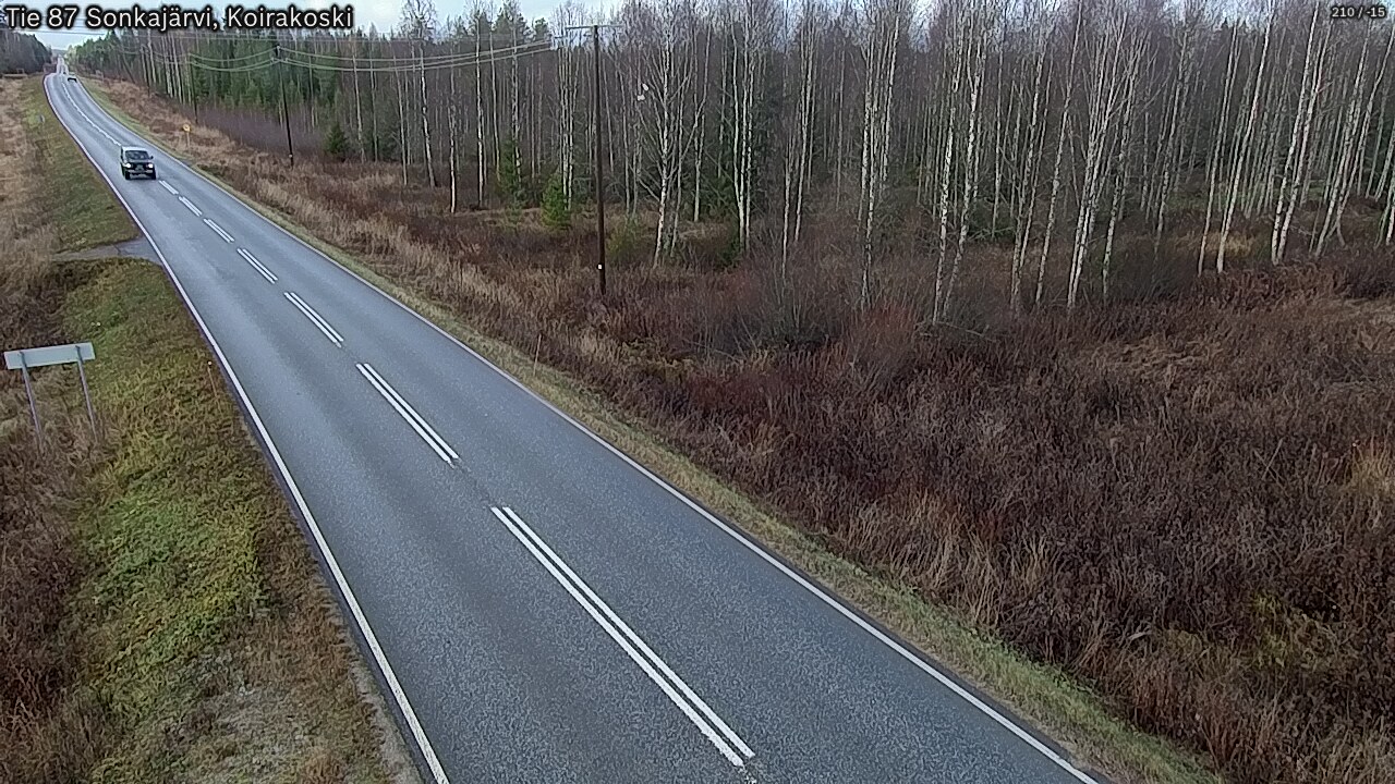 Kelikamerat Kuva Tie 87 Sonkajärvi, Koirako, Sonkajärvi, Pohjois-Savo