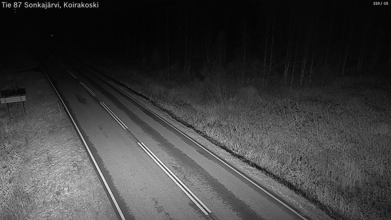 Kelikamerat Kuva Tie 87 Sonkajärvi, Koirako, Sonkajärvi, Pohjois-Savo