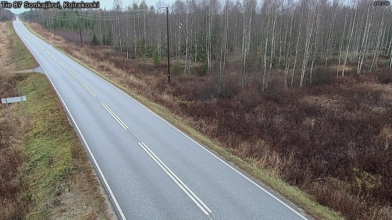 Kelikamerat Kuva Tie 87 Sonkajärvi, Koirako, Sonkajärvi, Pohjois-Savo