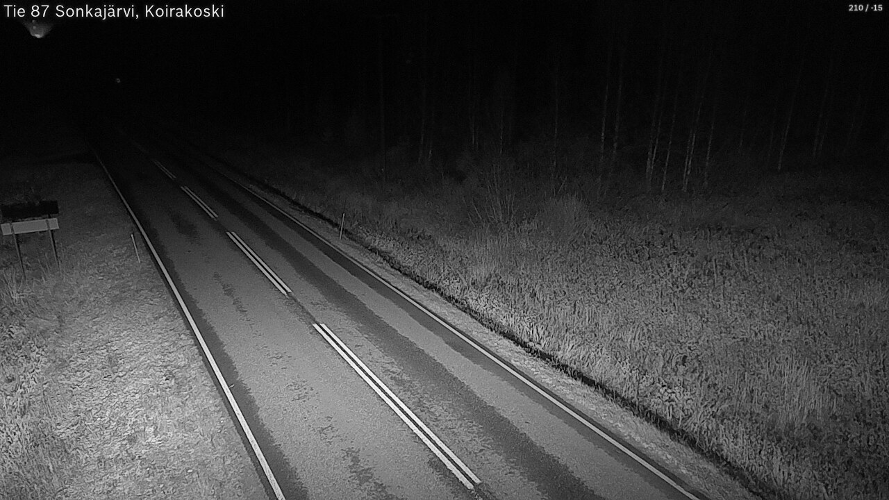 Kelikamerat Kuva Tie 87 Sonkajärvi, Koirako, Sonkajärvi, Pohjois-Savo