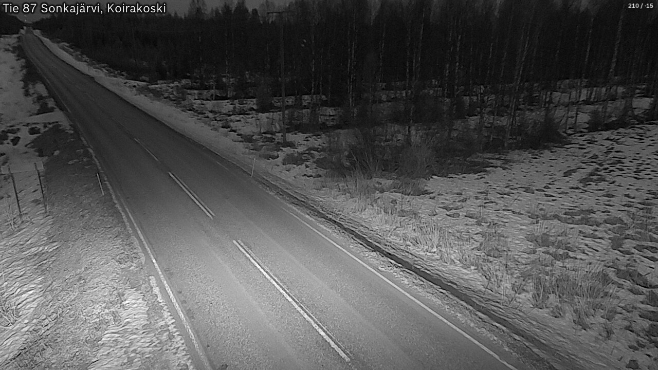 Kelikamerat Kuva Tie 87 Sonkajärvi, Koirako, Sonkajärvi, Pohjois-Savo