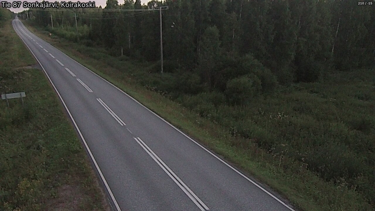Kelikamerat Kuva Tie 87 Sonkajärvi, Koirako, Sonkajärvi, Pohjois-Savo