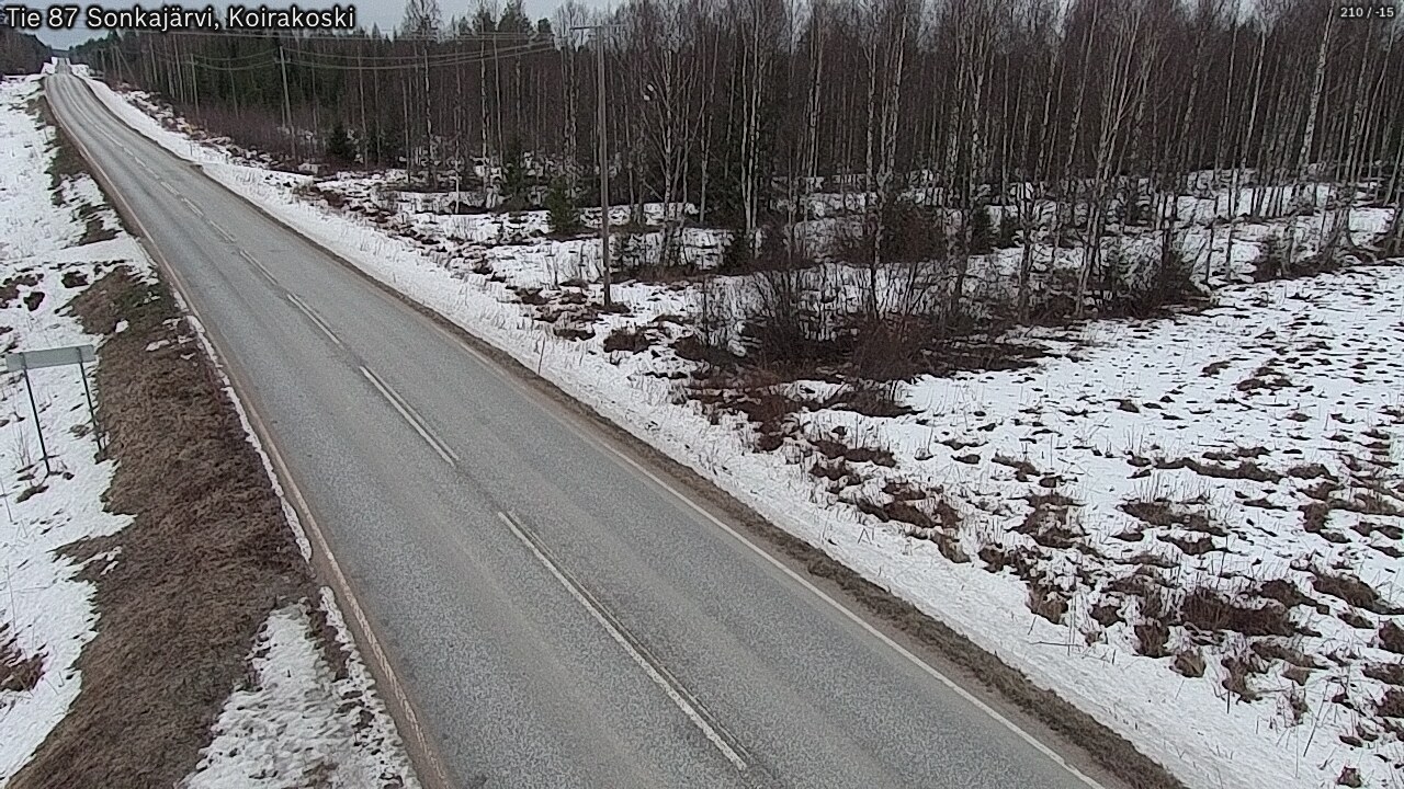 Kelikamerat Kuva Tie 87 Sonkajärvi, Koirako, Sonkajärvi, Pohjois-Savo