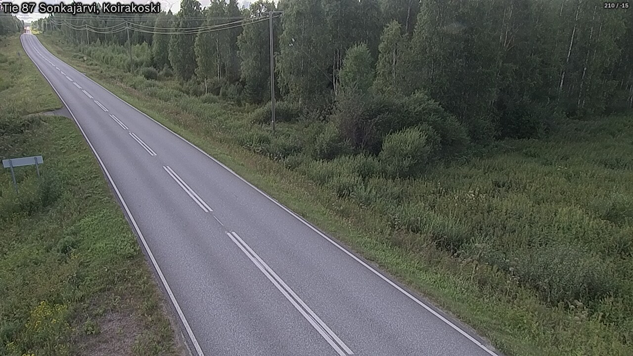 Kelikamerat Kuva Tie 87 Sonkajärvi, Koirako, Sonkajärvi, Pohjois-Savo