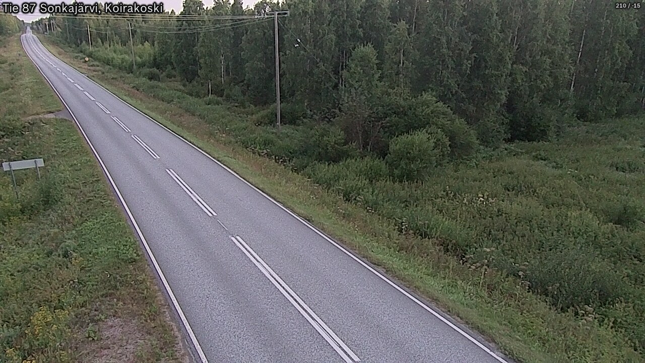 Kelikamerat Kuva Tie 87 Sonkajärvi, Koirako, Sonkajärvi, Pohjois-Savo