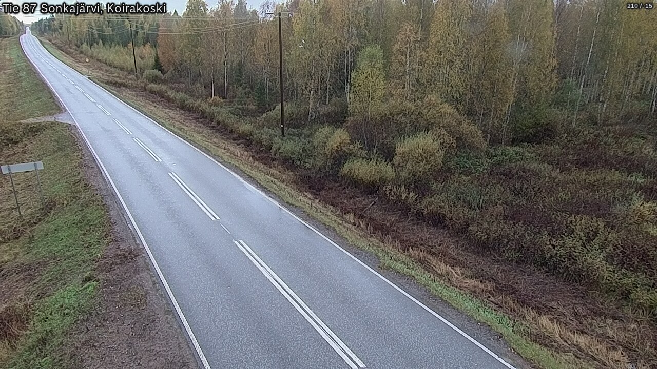 Kelikamerat Kuva Tie 87 Sonkajärvi, Koirako, Sonkajärvi, Pohjois-Savo