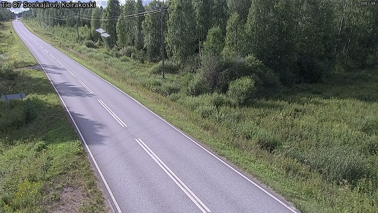 Kelikamerat Kuva Tie 87 Sonkajärvi, Koirako, Sonkajärvi, Pohjois-Savo