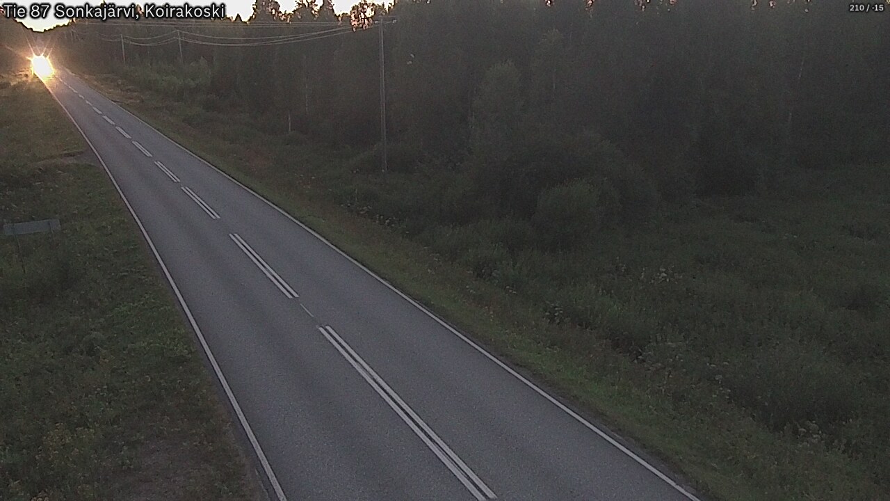 Kelikamerat Kuva Tie 87 Sonkajärvi, Koirako, Sonkajärvi, Pohjois-Savo