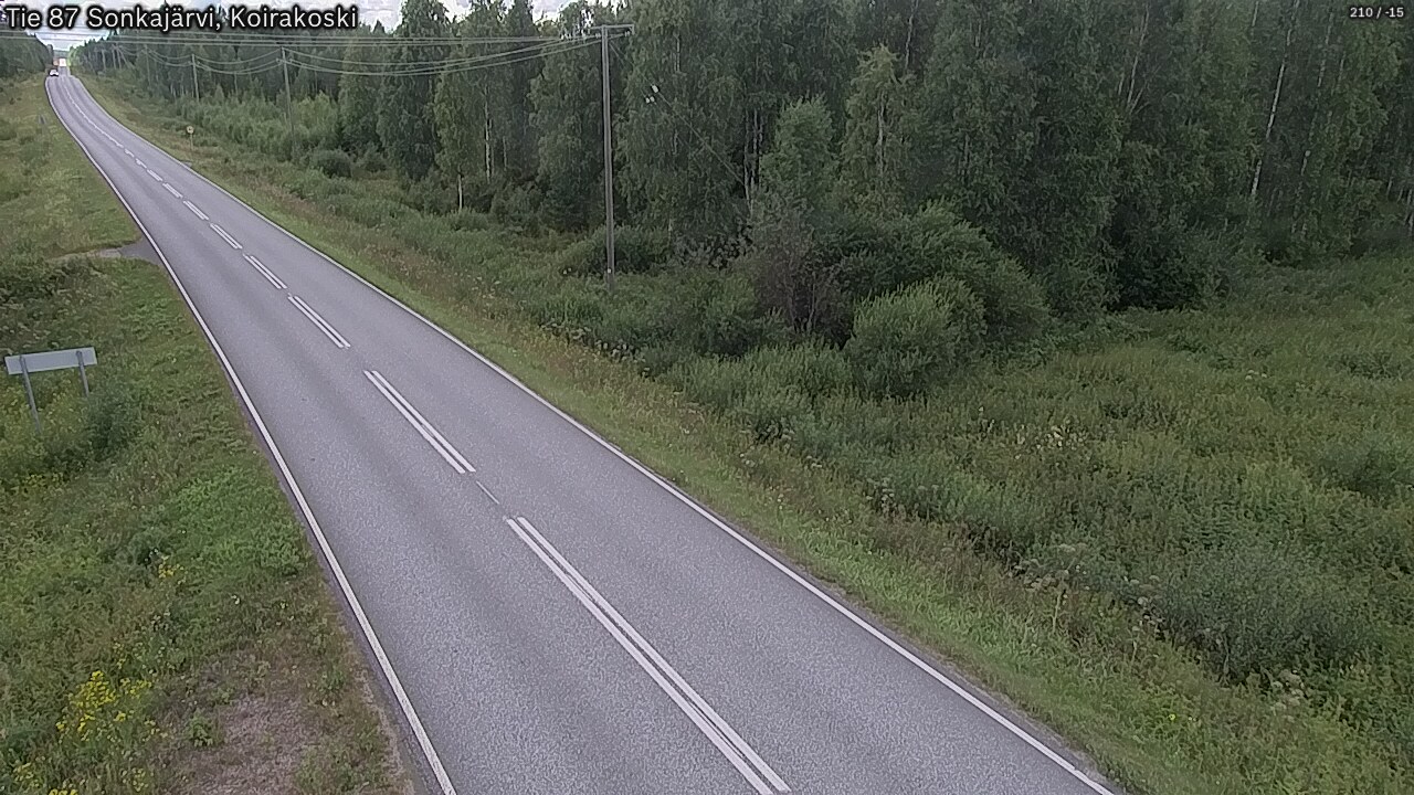 Kelikamerat Kuva Tie 87 Sonkajärvi, Koirako, Sonkajärvi, Pohjois-Savo
