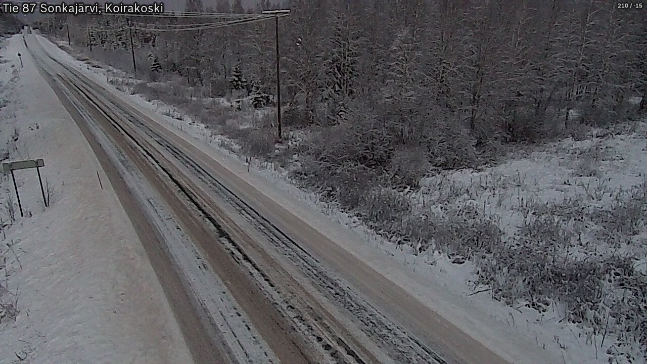 Kelikamerat Kuva Tie 87 Sonkajärvi, Koirako, Sonkajärvi, Pohjois-Savo