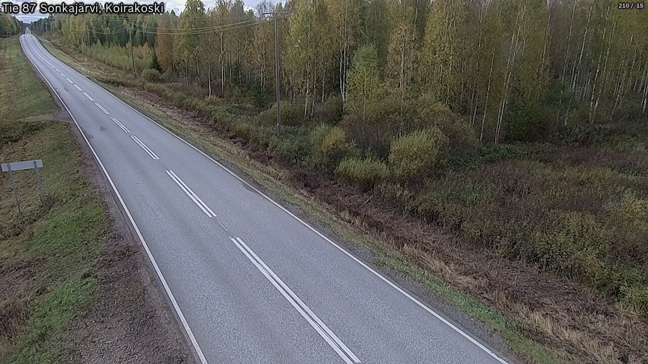 Kelikamerat Kuva Tie 87 Sonkajärvi, Koirako, Sonkajärvi, Pohjois-Savo