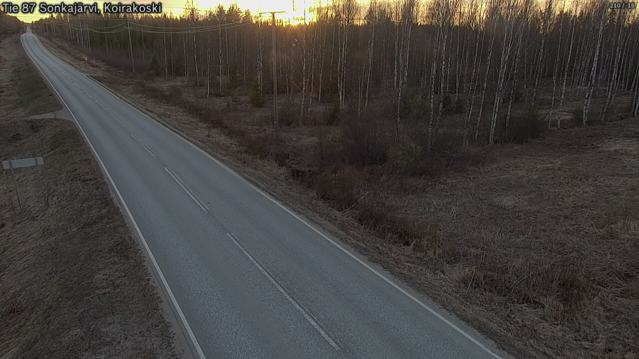 Kelikamerat Kuva Tie 87 Sonkajärvi, Koirako, Sonkajärvi, Pohjois-Savo