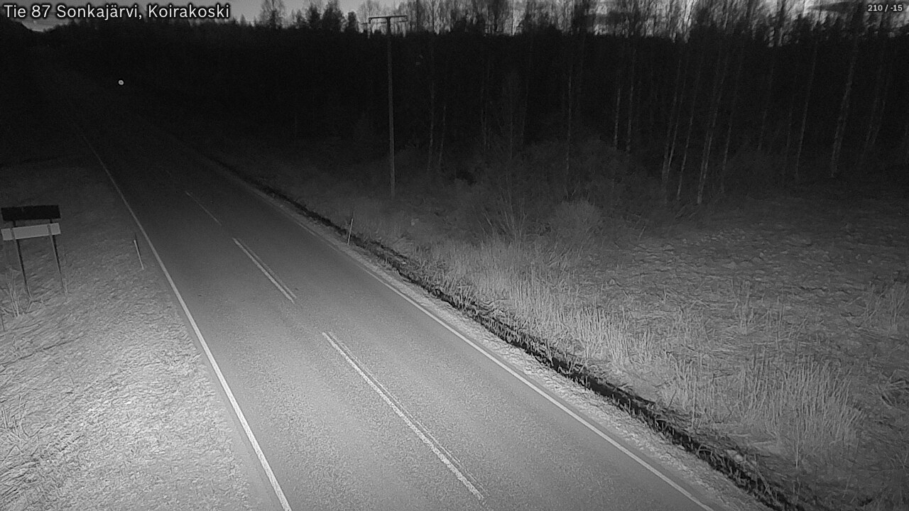Kelikamerat Kuva Tie 87 Sonkajärvi, Koirako, Sonkajärvi, Pohjois-Savo