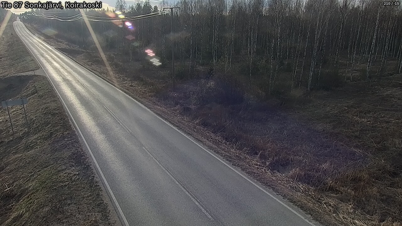 Kelikamerat Kuva Tie 87 Sonkajärvi, Koirako, Sonkajärvi, Pohjois-Savo