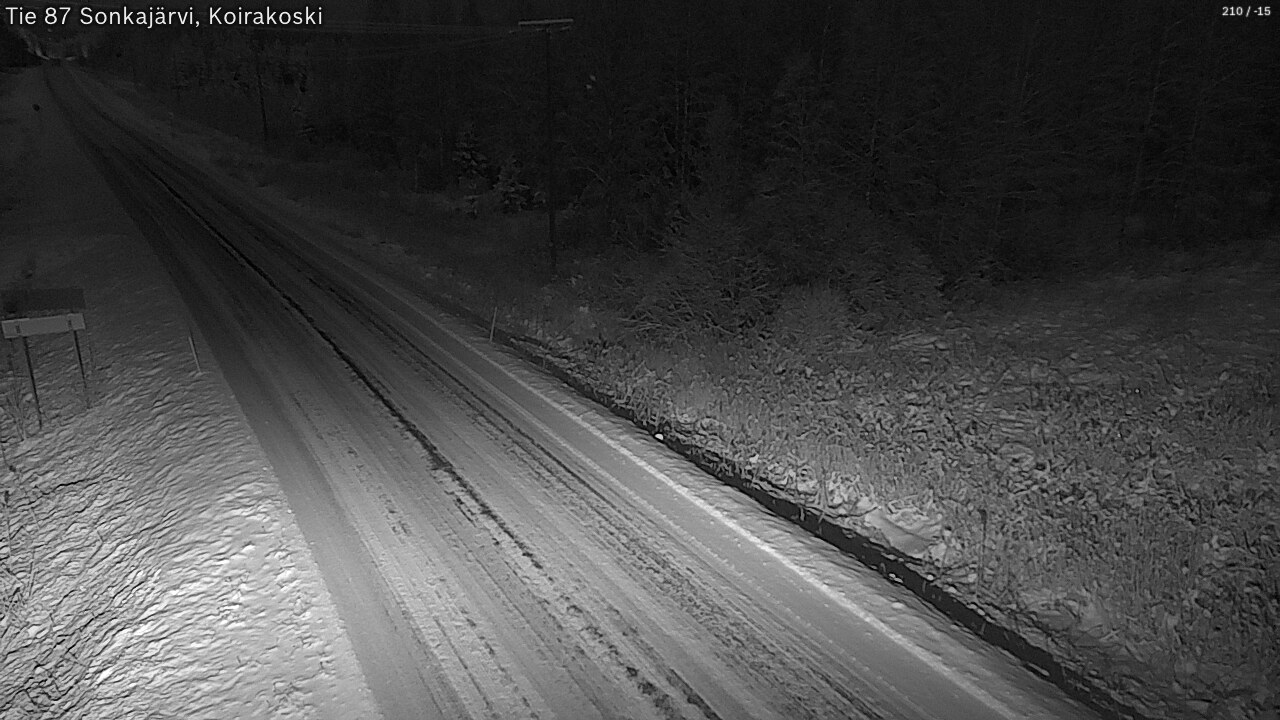 Kelikamerat Kuva Tie 87 Sonkajärvi, Koirako, Sonkajärvi, Pohjois-Savo