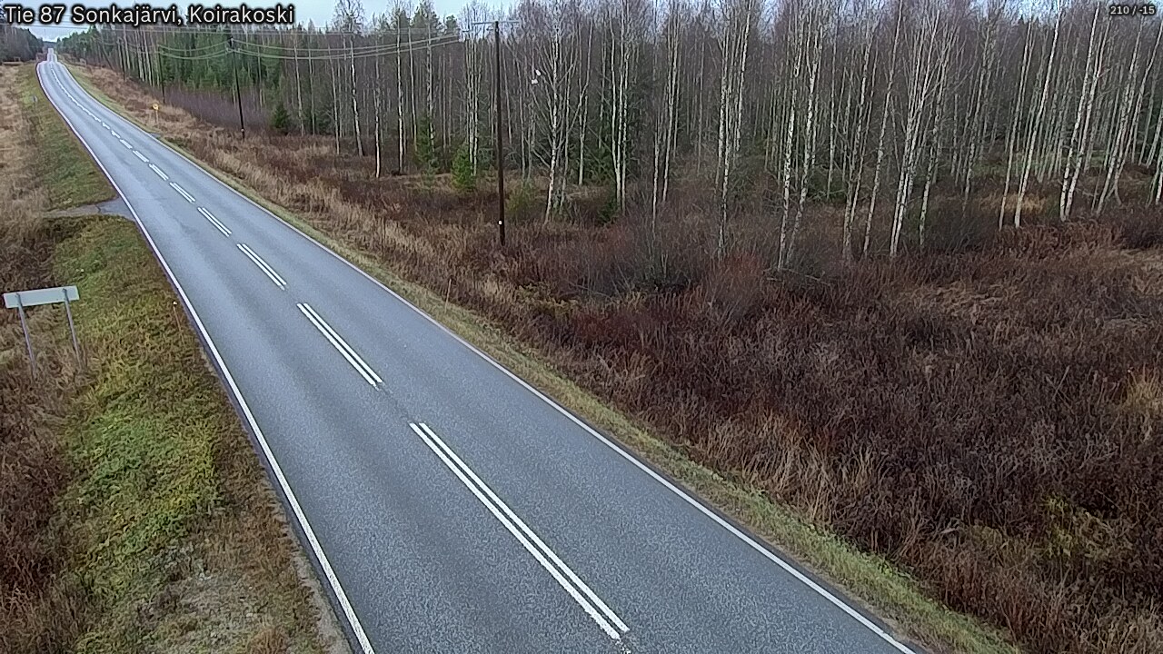 Kelikamerat Kuva Tie 87 Sonkajärvi, Koirako, Sonkajärvi, Pohjois-Savo