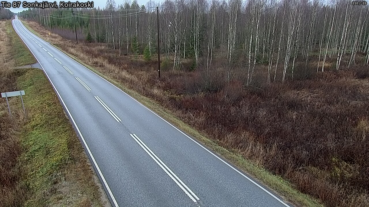 Kelikamerat Kuva Tie 87 Sonkajärvi, Koirako, Sonkajärvi, Pohjois-Savo