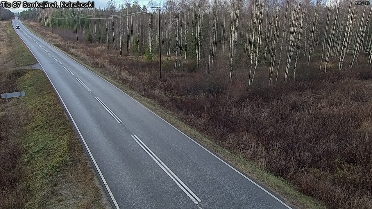 Kelikamerat Kuva Tie 87 Sonkajärvi, Koirako, Sonkajärvi, Pohjois-Savo