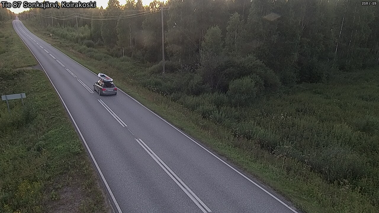 Kelikamerat Kuva Tie 87 Sonkajärvi, Koirako, Sonkajärvi, Pohjois-Savo