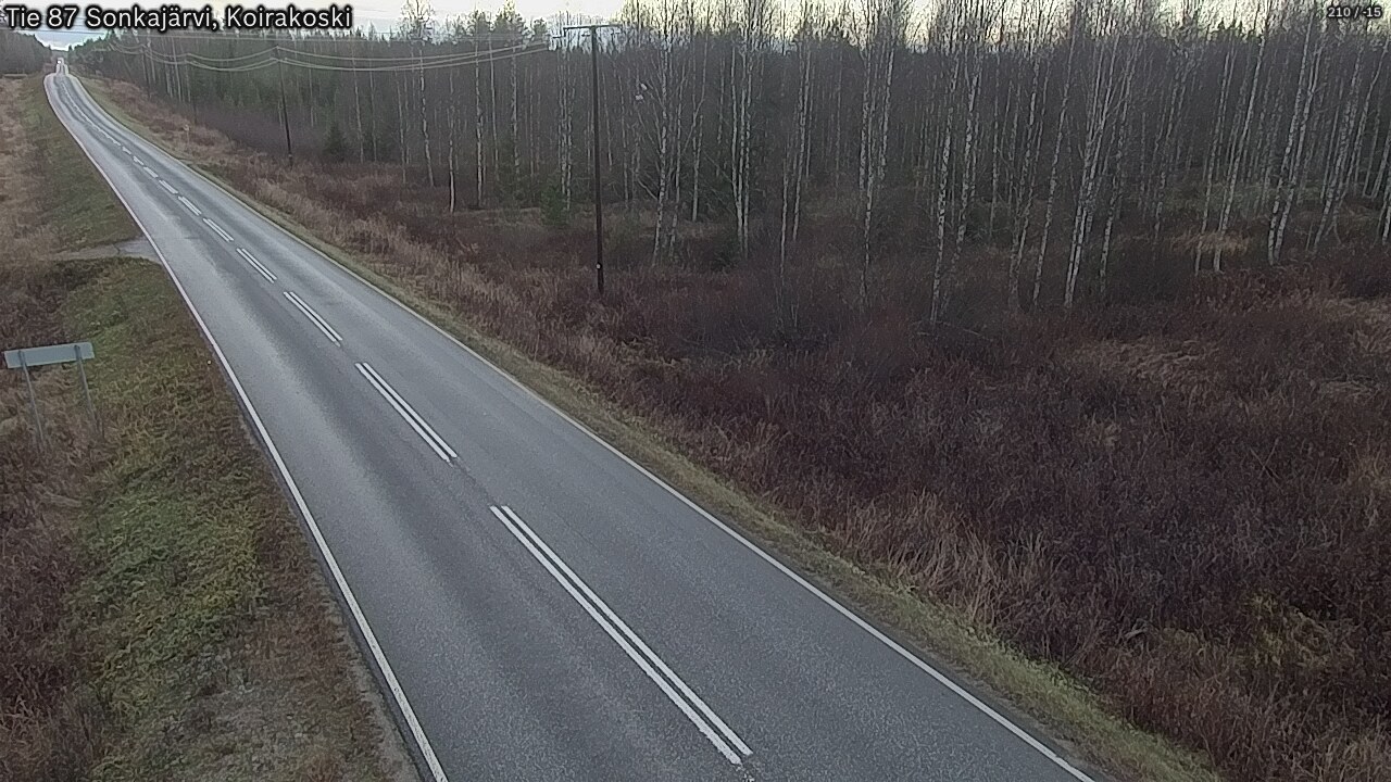 Kelikamerat Kuva Tie 87 Sonkajärvi, Koirako, Sonkajärvi, Pohjois-Savo
