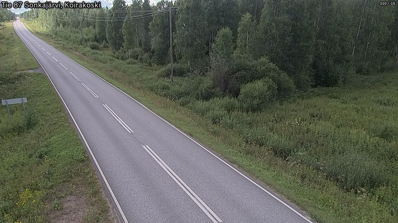 Kelikamerat Kuva Tie 87 Sonkajärvi, Koirako, Sonkajärvi, Pohjois-Savo