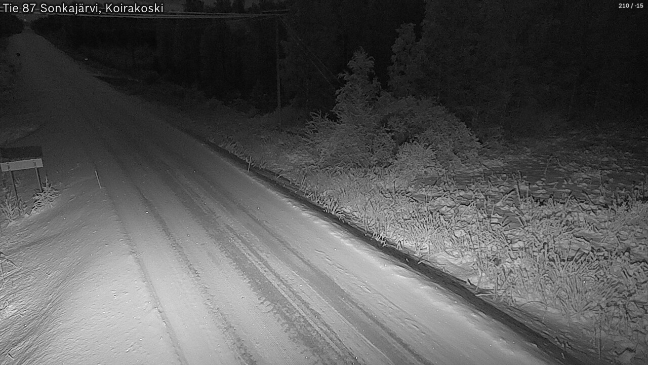 Kelikamerat Kuva Tie 87 Sonkajärvi, Koirako, Sonkajärvi, Pohjois-Savo