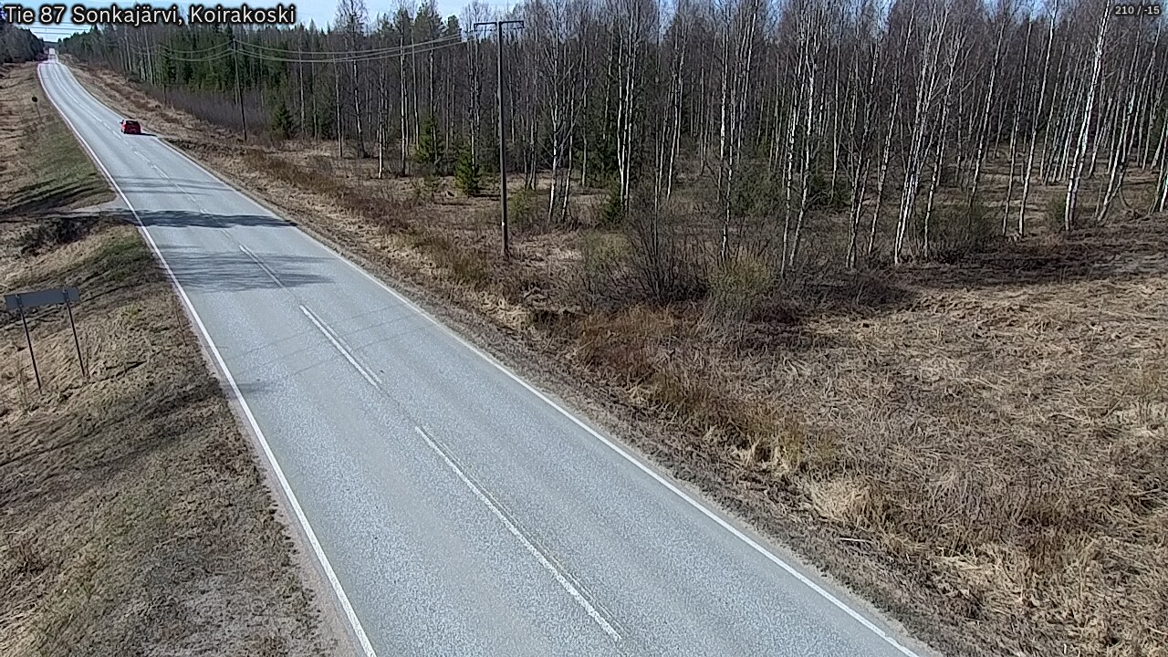 Kelikamerat Kuva Tie 87 Sonkajärvi, Koirako, Sonkajärvi, Pohjois-Savo