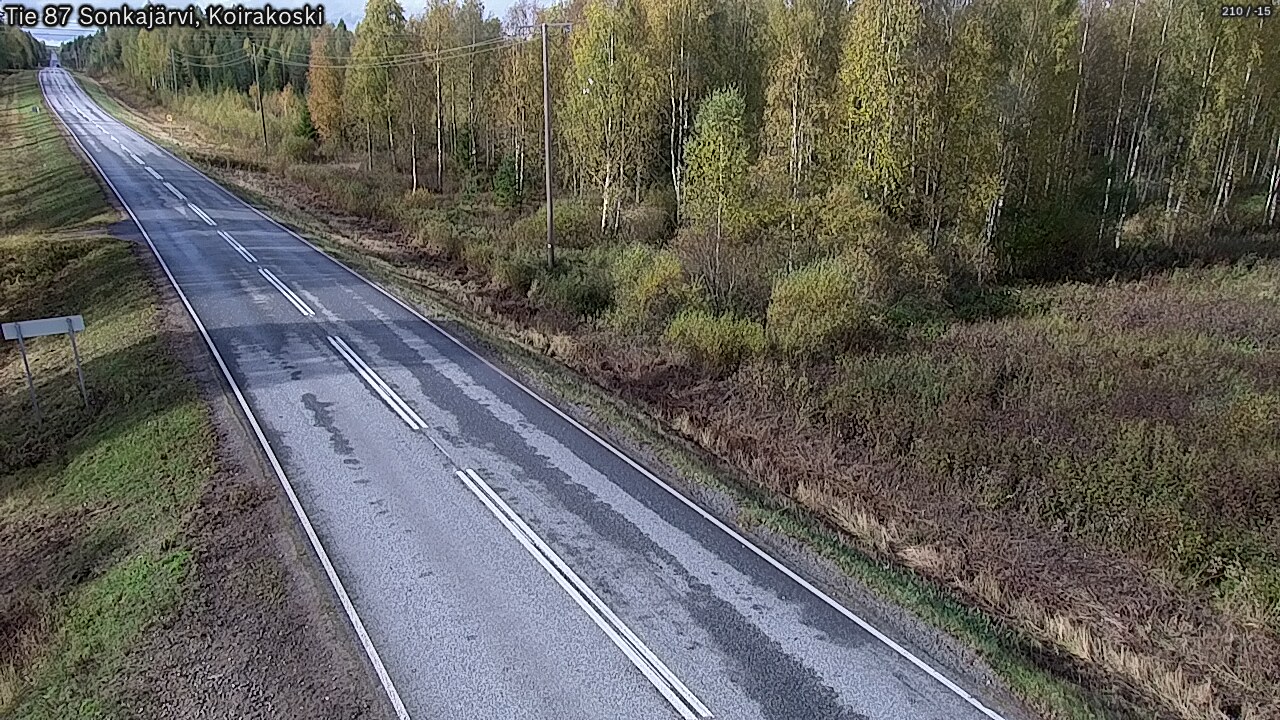 Kelikamerat Kuva Tie 87 Sonkajärvi, Koirako, Sonkajärvi, Pohjois-Savo