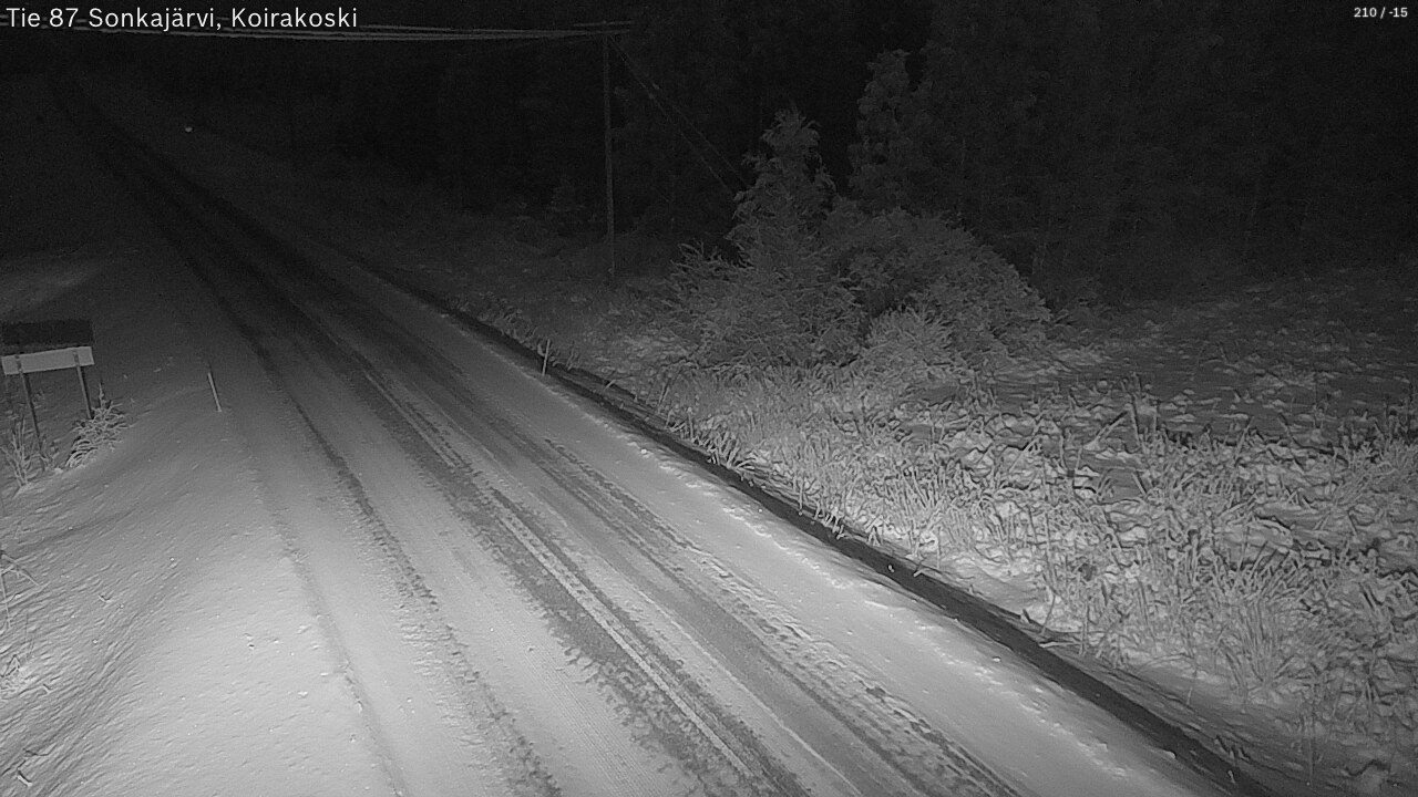 Kelikamerat Kuva Tie 87 Sonkajärvi, Koirako, Sonkajärvi, Pohjois-Savo