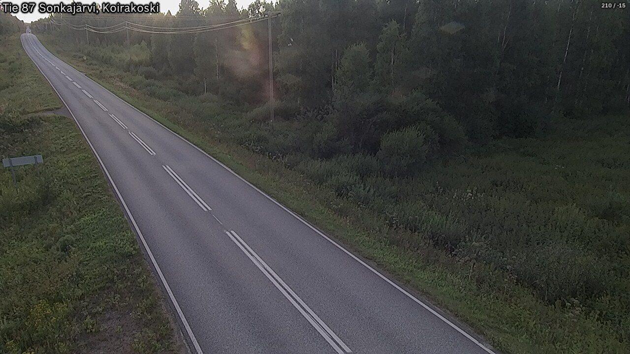 Kelikamerat Kuva Tie 87 Sonkajärvi, Koirako, Sonkajärvi, Pohjois-Savo