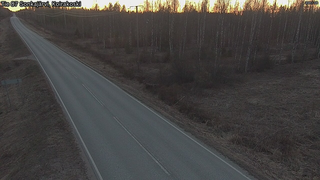 Kelikamerat Kuva Tie 87 Sonkajärvi, Koirako, Sonkajärvi, Pohjois-Savo
