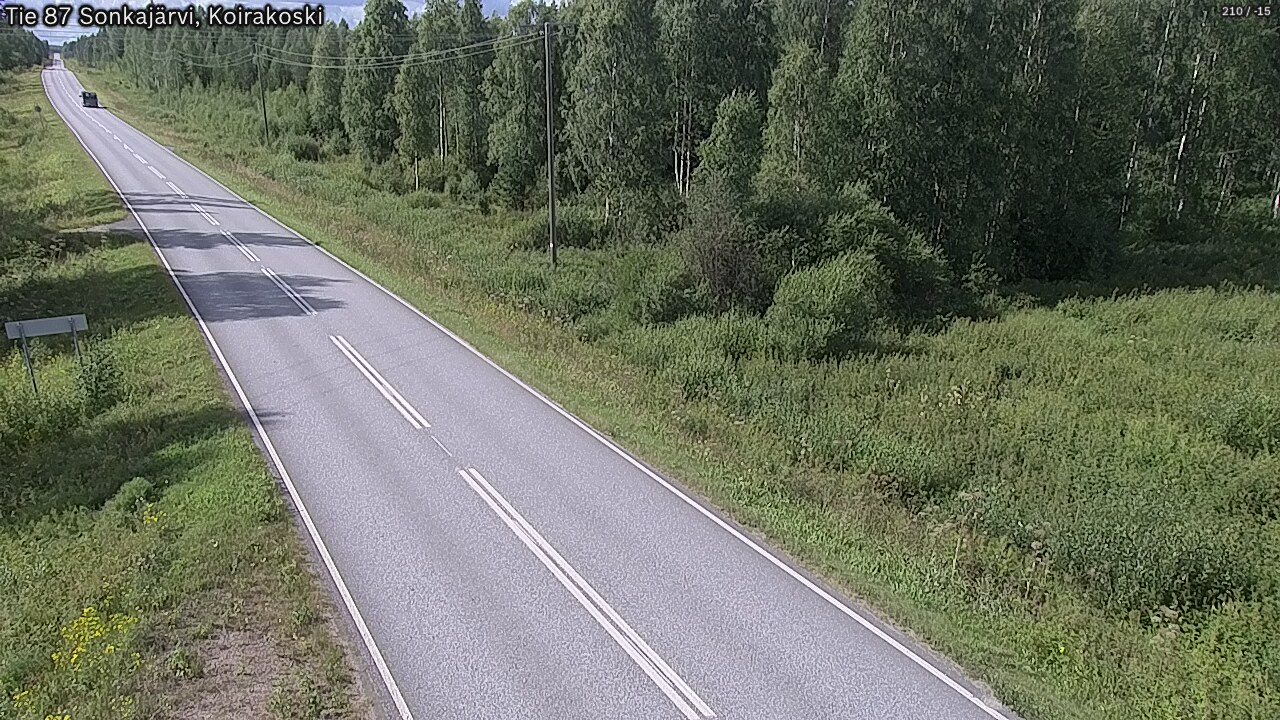 Kelikamerat Kuva Tie 87 Sonkajärvi, Koirako, Sonkajärvi, Pohjois-Savo