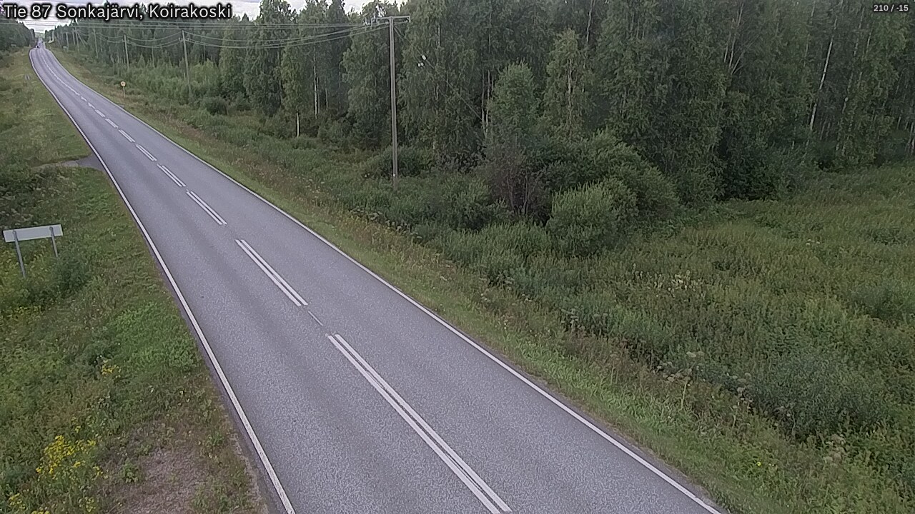 Kelikamerat Kuva Tie 87 Sonkajärvi, Koirako, Sonkajärvi, Pohjois-Savo