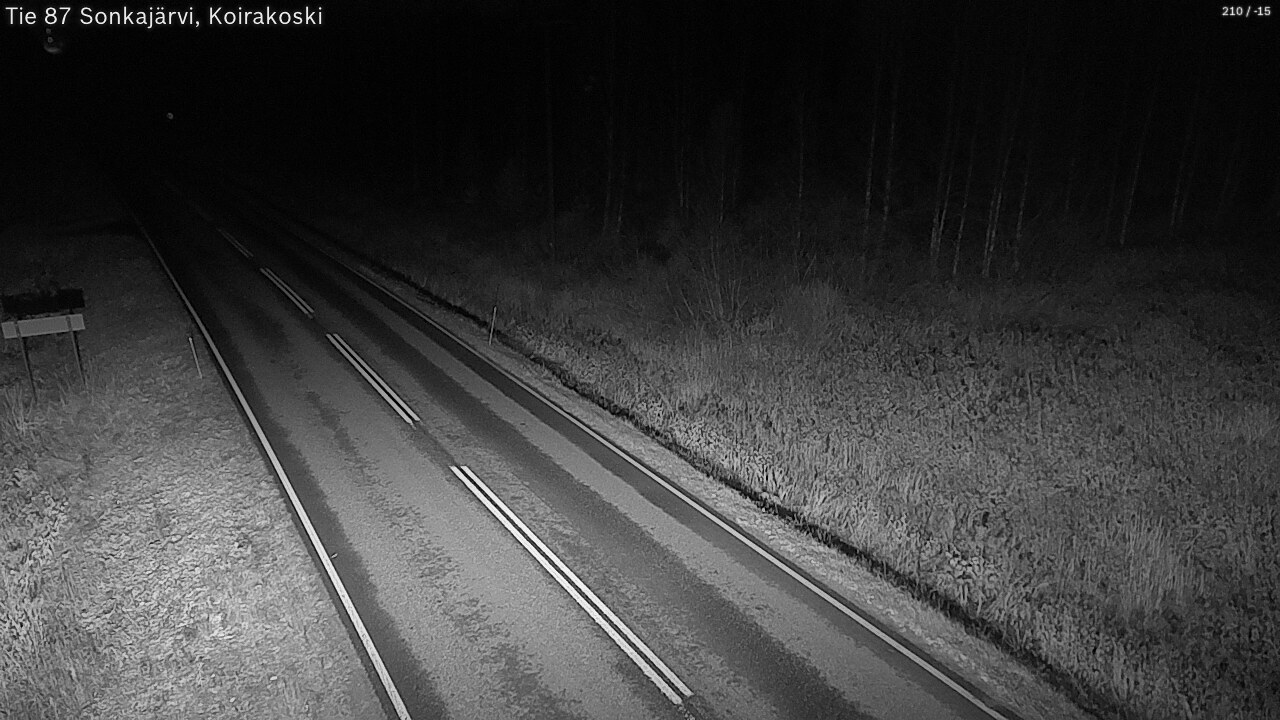 Kelikamerat Kuva Tie 87 Sonkajärvi, Koirako, Sonkajärvi, Pohjois-Savo