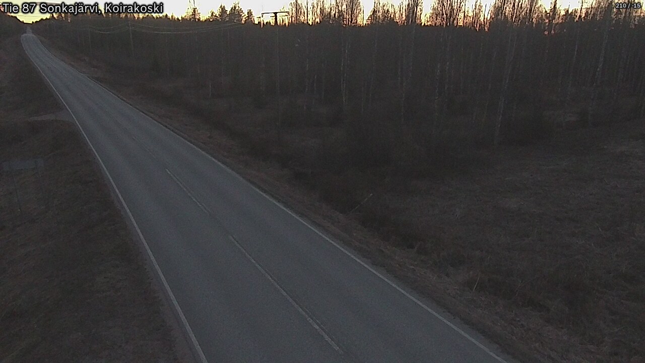 Kelikamerat Kuva Tie 87 Sonkajärvi, Koirako, Sonkajärvi, Pohjois-Savo