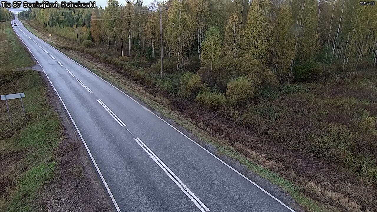 Kelikamerat Kuva Tie 87 Sonkajärvi, Koirako, Sonkajärvi, Pohjois-Savo