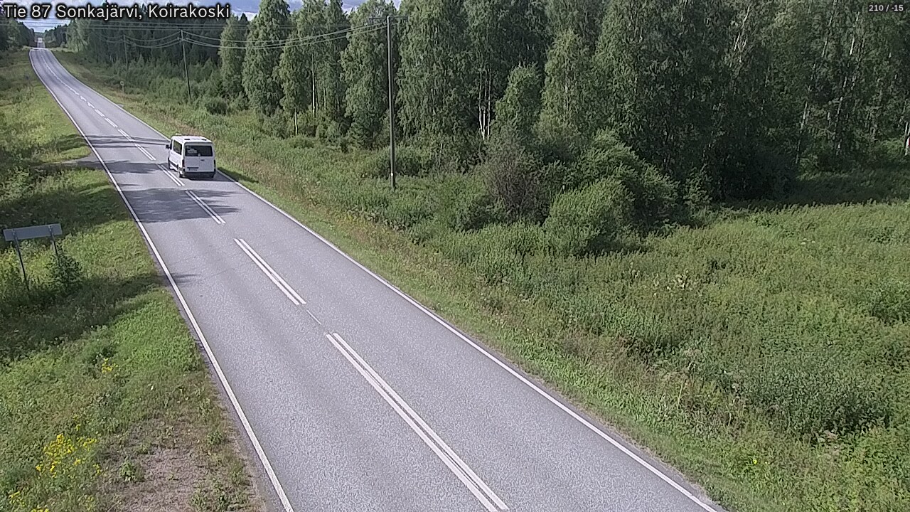 Kelikamerat Kuva Tie 87 Sonkajärvi, Koirako, Sonkajärvi, Pohjois-Savo
