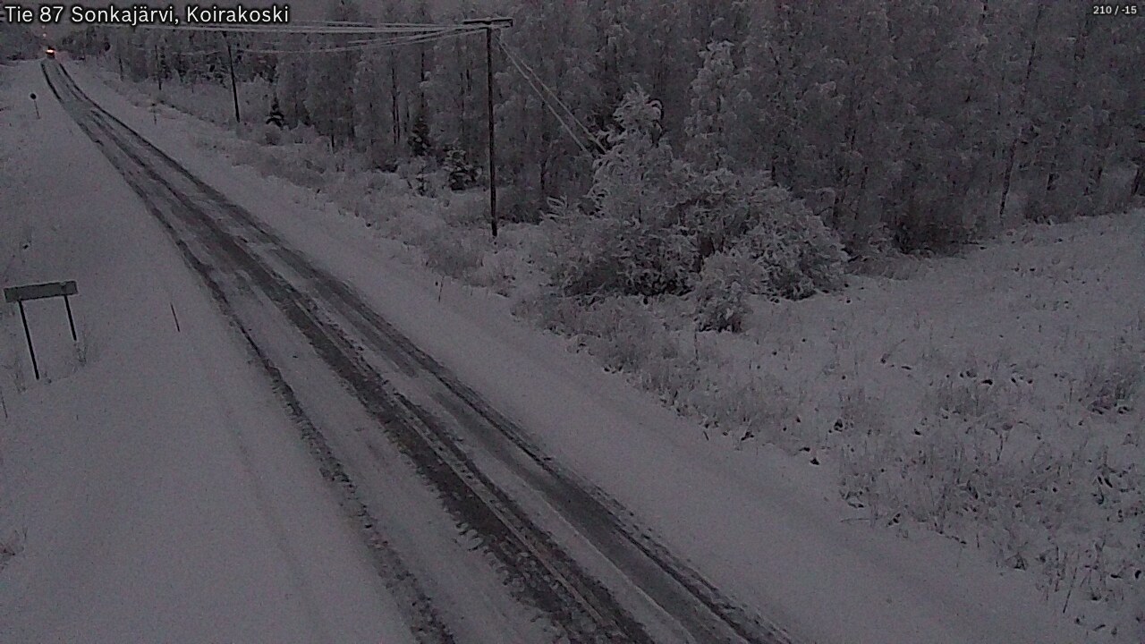 Kelikamerat Kuva Tie 87 Sonkajärvi, Koirako, Sonkajärvi, Pohjois-Savo