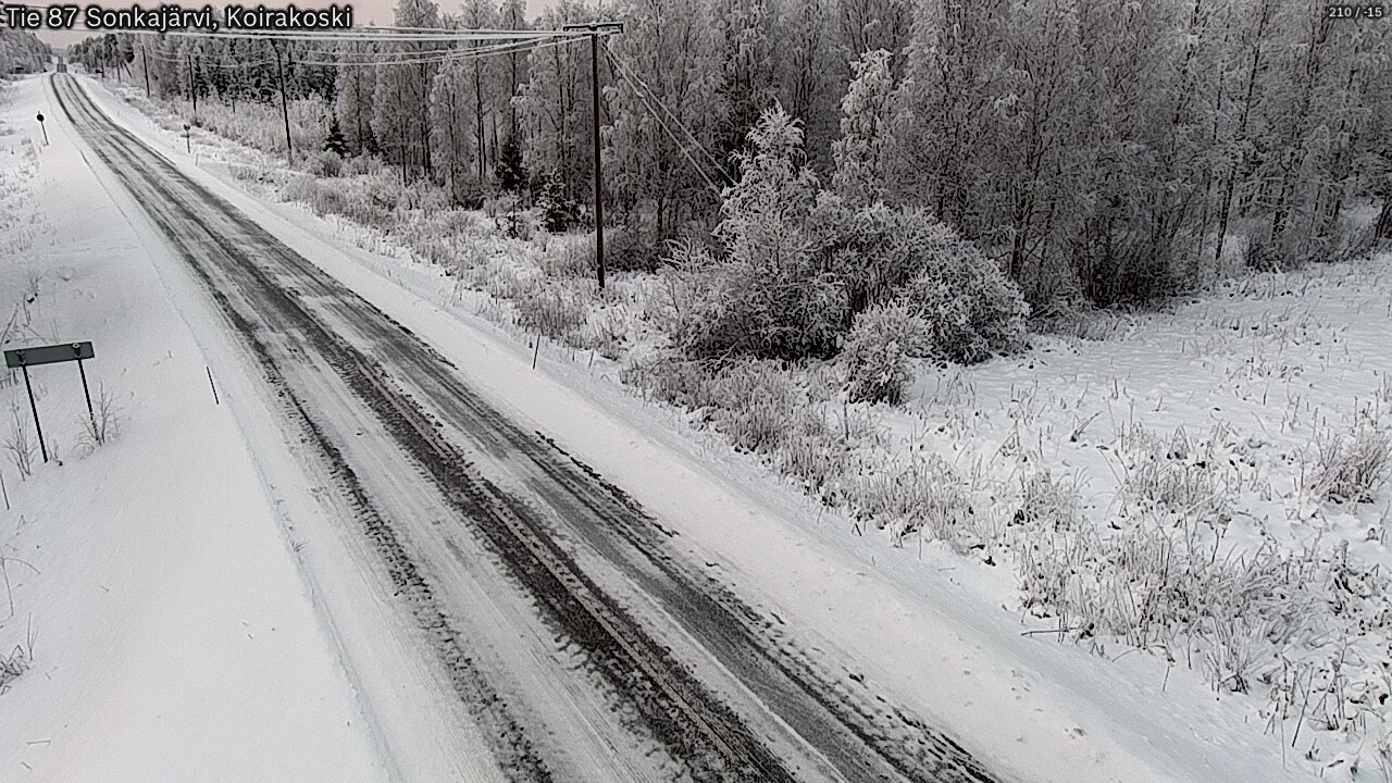 Kelikamerat Kuva Tie 87 Sonkajärvi, Koirako, Sonkajärvi, Pohjois-Savo
