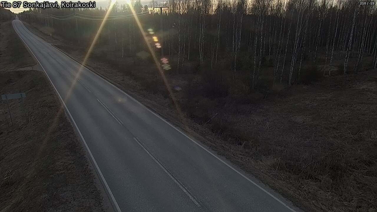 Kelikamerat Kuva Tie 87 Sonkajärvi, Koirako, Sonkajärvi, Pohjois-Savo