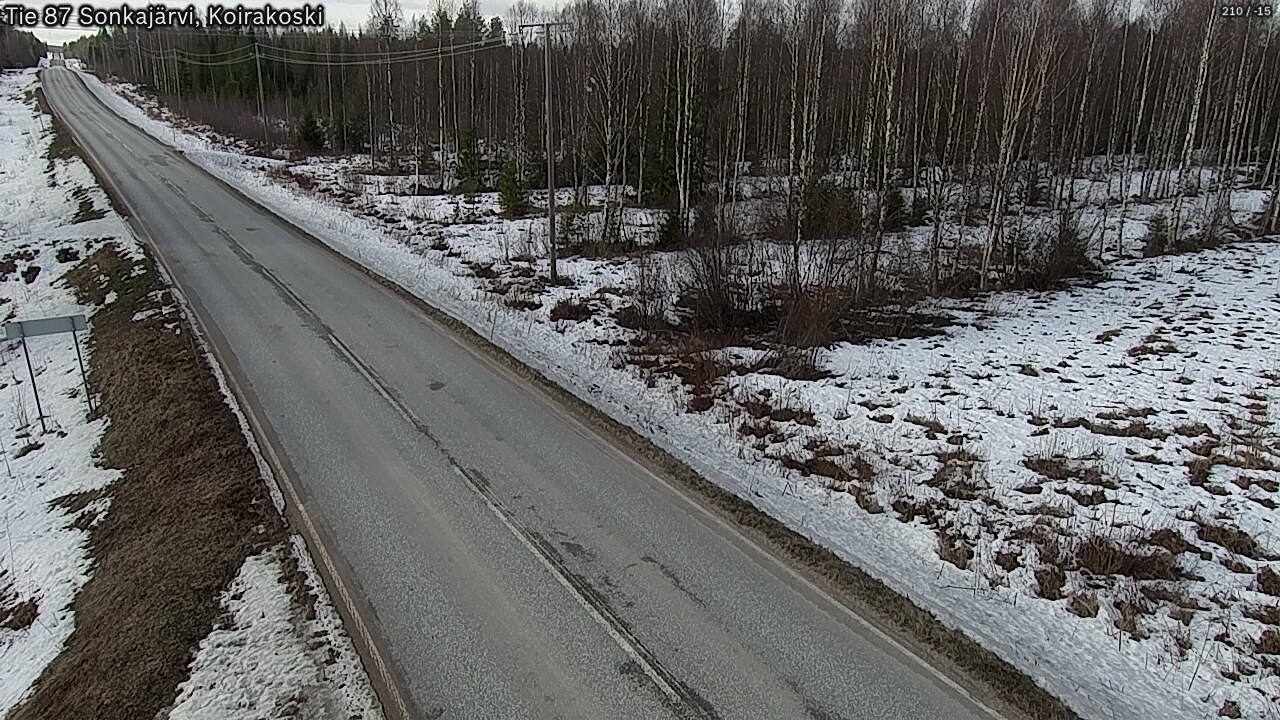 Kelikamerat Kuva Tie 87 Sonkajärvi, Koirako, Sonkajärvi, Pohjois-Savo