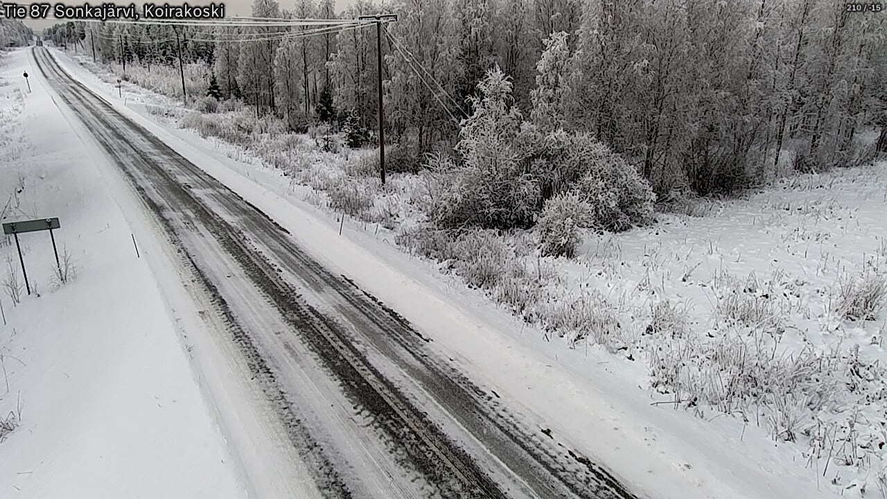 Kelikamerat Kuva Tie 87 Sonkajärvi, Koirako, Sonkajärvi, Pohjois-Savo