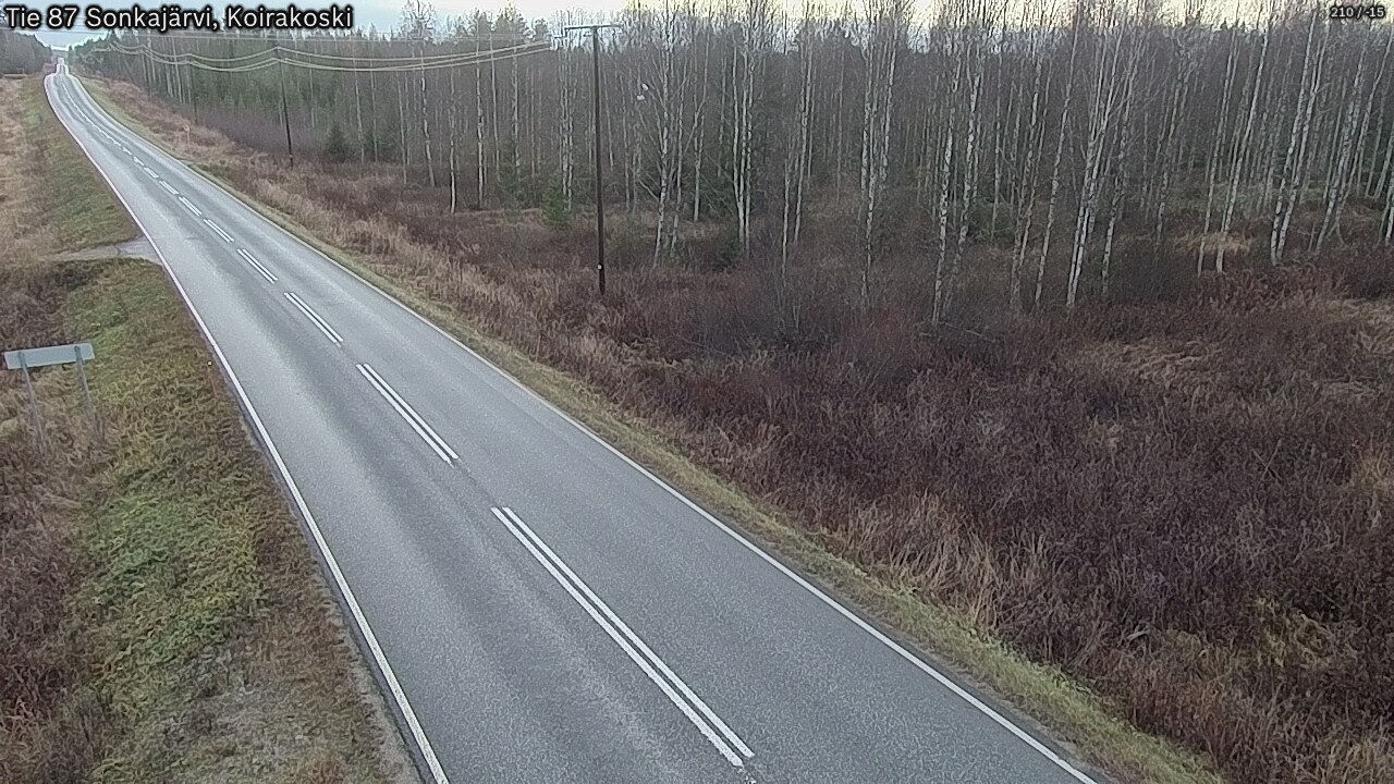Kelikamerat Kuva Tie 87 Sonkajärvi, Koirako, Sonkajärvi, Pohjois-Savo