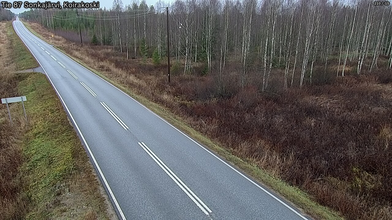 Kelikamerat Kuva Tie 87 Sonkajärvi, Koirako, Sonkajärvi, Pohjois-Savo