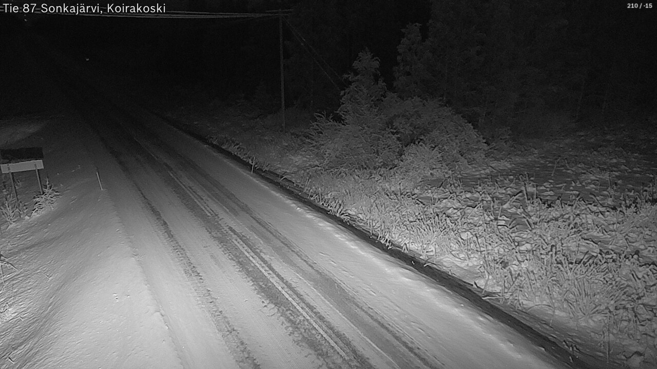 Kelikamerat Kuva Tie 87 Sonkajärvi, Koirako, Sonkajärvi, Pohjois-Savo