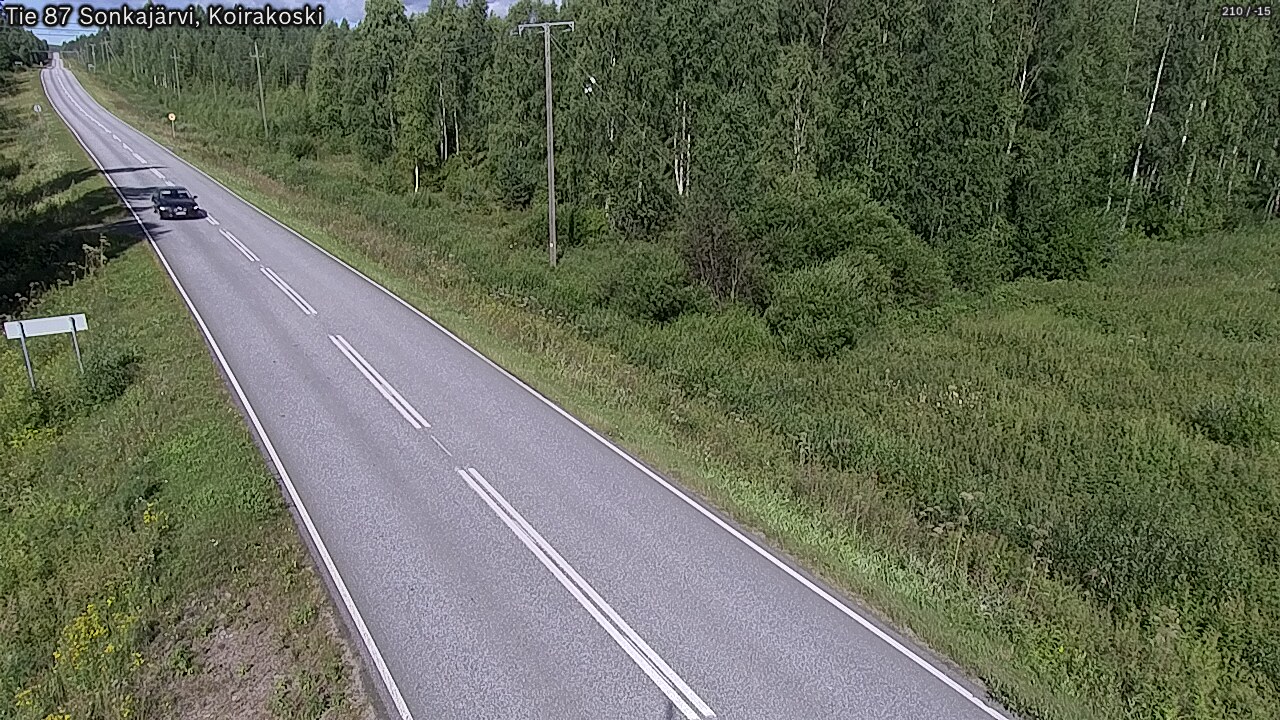Kelikamerat Kuva Tie 87 Sonkajärvi, Koirako, Sonkajärvi, Pohjois-Savo
